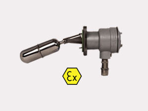 F1 - Ex-Proof mágnesúszós  szintkapcsoló - ATEX jóváhagyással