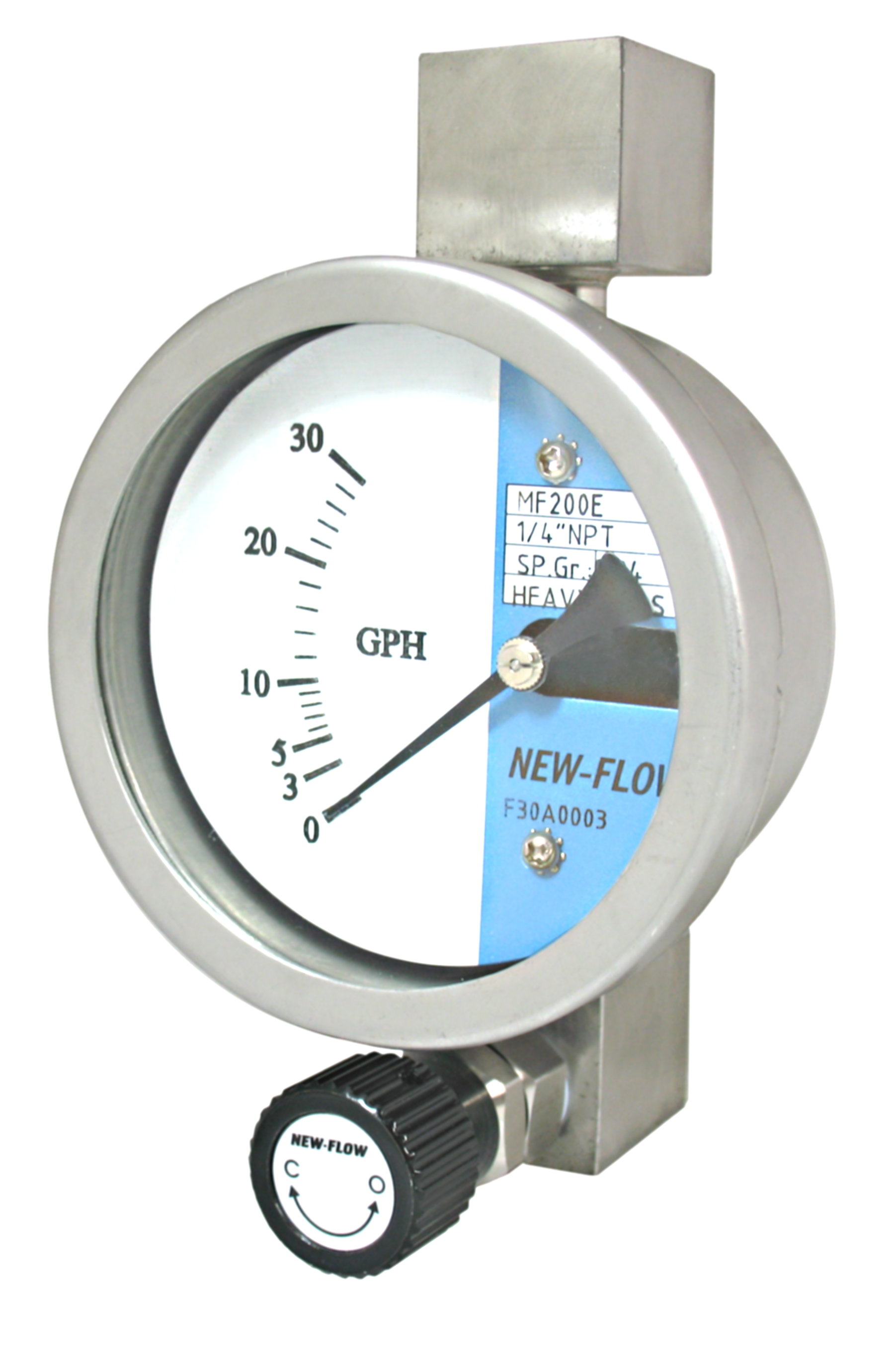 MF200E csupafém áramlásmérő