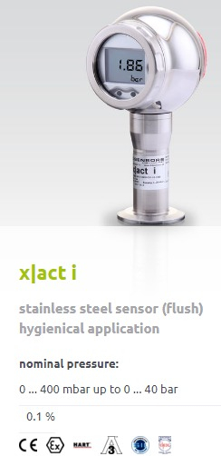 xIact i - nyomástávadó