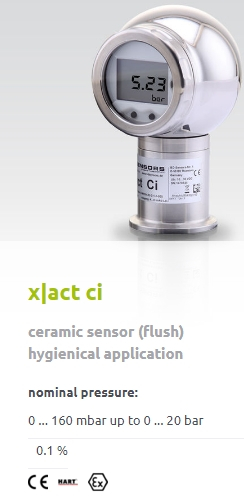 xIact ci - nyomástávadó