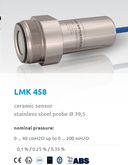 LMK 458 - hidrosztatikus szinttávadó