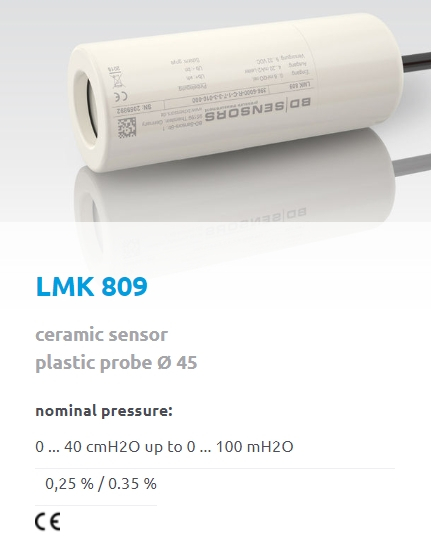 LMK 809 - hidrosztatikus szinttávadó