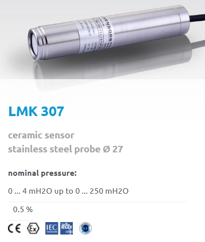 LMK 307 - hidrosztatikus szinttávadó