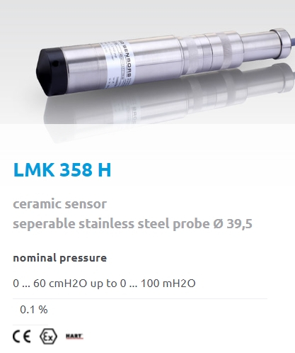 LMK 358 H - hidrosztatikus szinttávadó